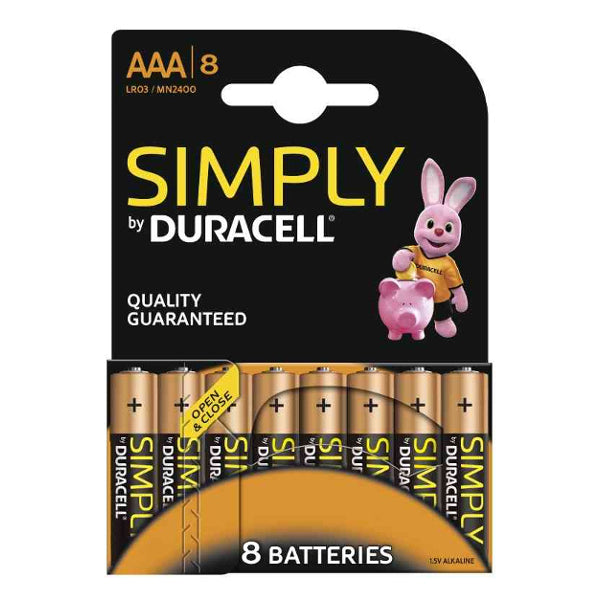 Duracell Mini Stilo Tipo AAA x8 Duracell Mini Stilo Tipo AAA x8
